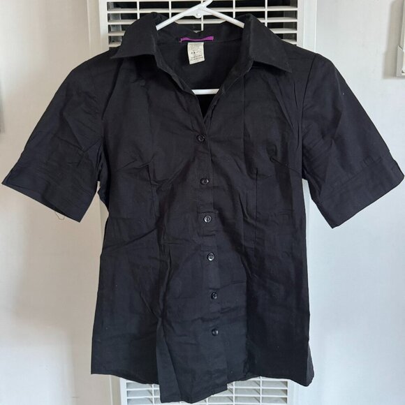 NWOT Mojo Pinup Style Button-Down Top - Picture 1 of 2